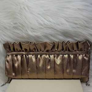 Vintage Gold Clutch Bag